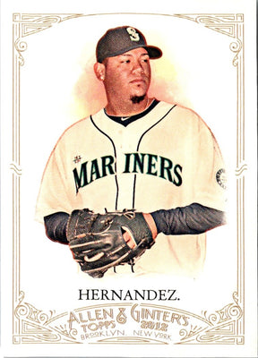 2012 Topps Allen & Ginter Felix Hernandez #95