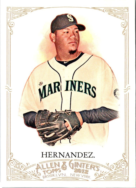 2012 Topps Allen & Ginter Felix Hernandez #95