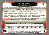 2013 Bowman Chrome David Ortiz #170