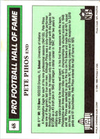 1990 Swell Greats Pete Pihos #48