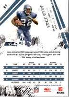 2009 Donruss Rookies & Stars Julius Jones #87