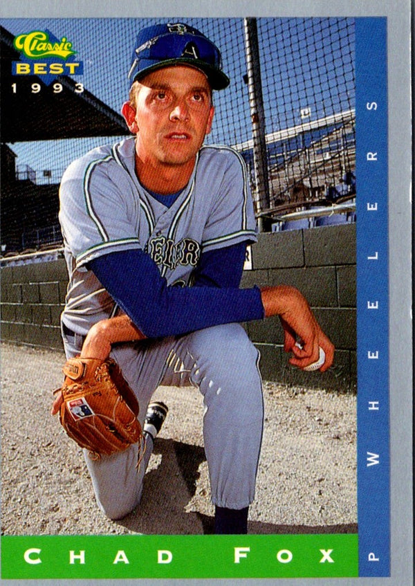 1993 Classic Best Chad Fox #101