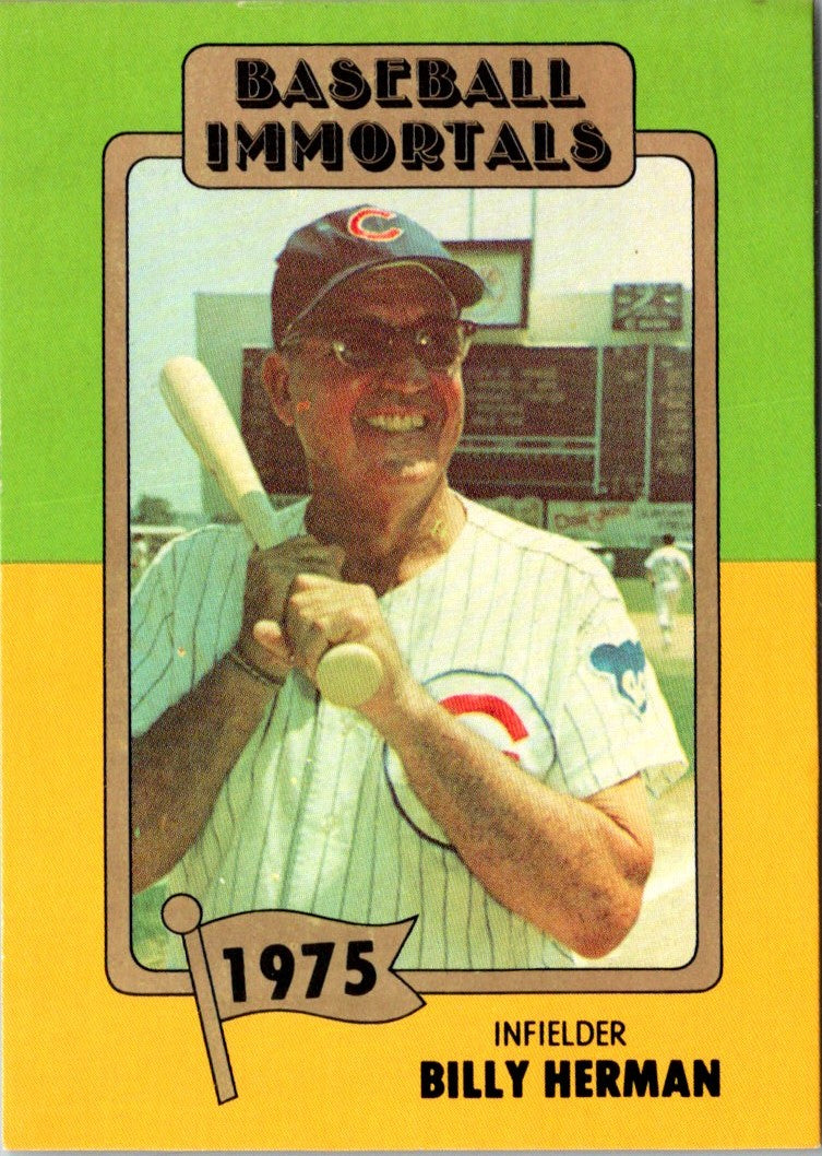 1980 SSPC HOF Billy Herman