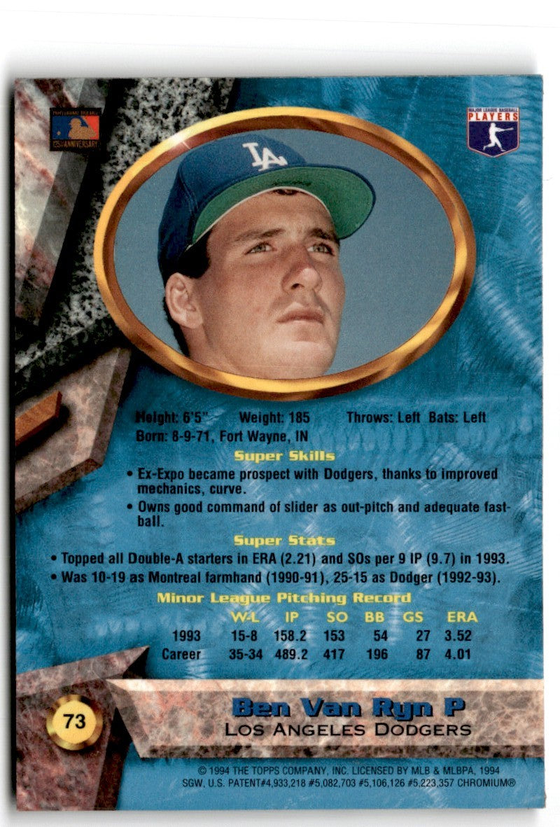 1994 Bowman's Best Dave Stevens