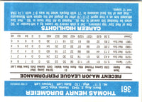 1982 Donruss Tom Burgmeier #361