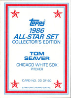1986 Topps Tom Seaver #22