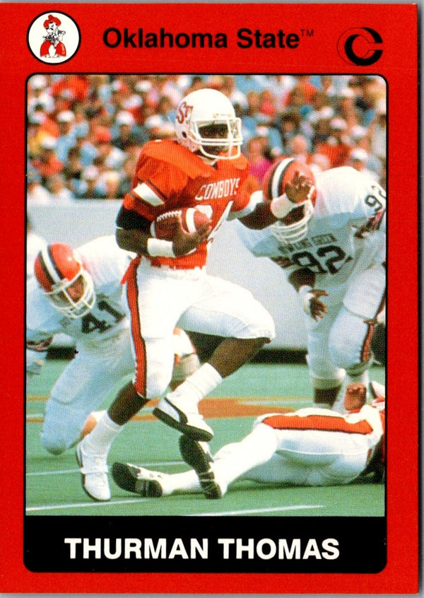 1991 Pro Set UK Today Sheets Herschel Walker/Thurman Thomas/Sammie Smith/Earnest Byner/Eric Metcalf/Emmitt Smith #2