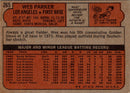 1972 Topps Wes Parker