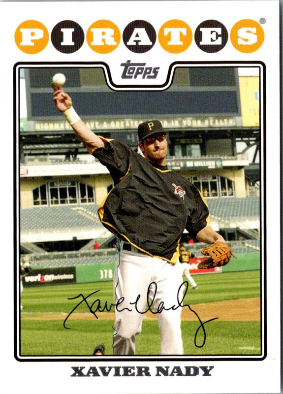 2008 Topps Xavier Nady #278