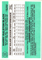 1984 Donruss Bud Black #130