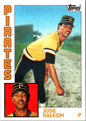 1984 Topps Jose DeLeon #581 Rookie
