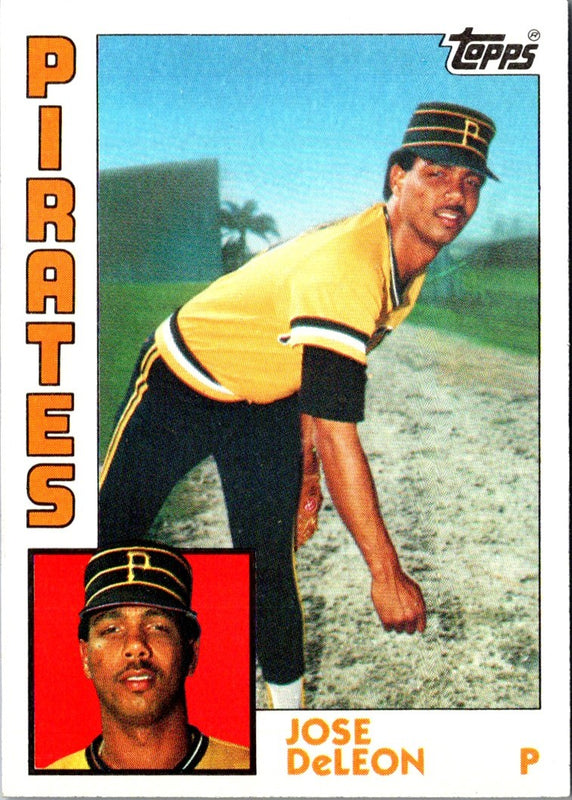 1984 Topps Jose DeLeon #581 Rookie