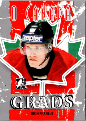2007 In The Game O Canada Dion Phaneuf #70
