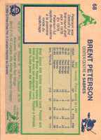 1983 O-Pee-Chee Brent Peterson #68 Rookie