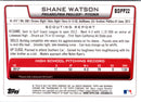 2012 Bowman Draft Picks & Prospects Chrome Shane Watson
