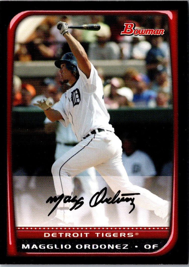 2008 Bowman Magglio Ordonez