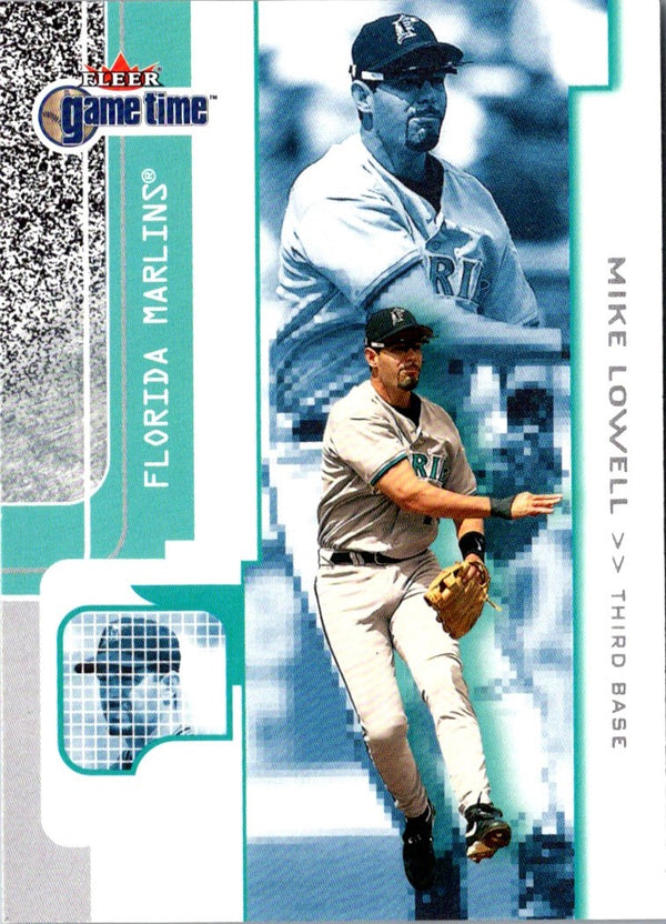 2001 Fleer Game Time Mike Lowell #12