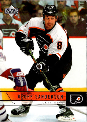 2006 Upper Deck Geoff Sanderson #394