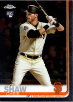 2019 Topps Chrome Chris Shaw #173 Rookie