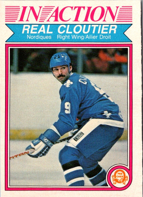 1982 O-Pee-Chee Real Cloutier #280