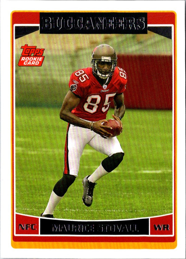 2006 Topps Maurice Stovall #372 Rookie