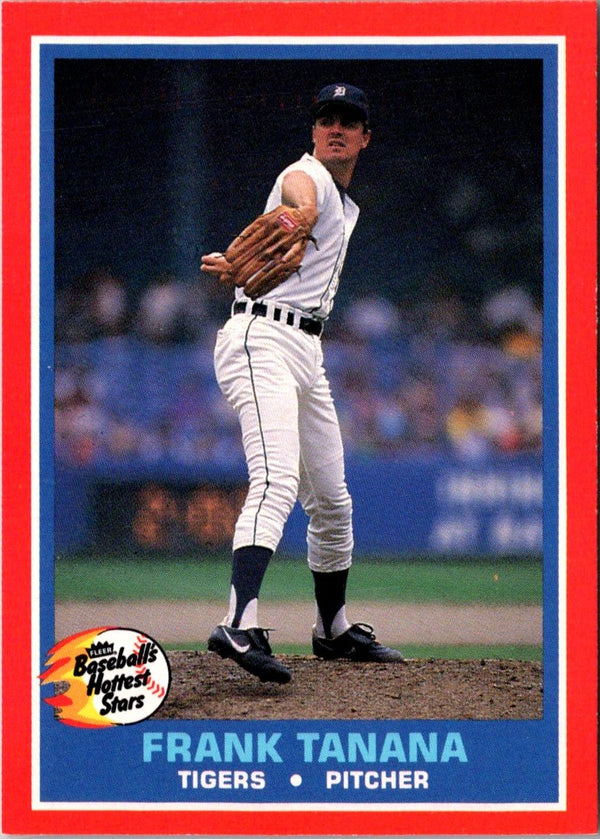 1987 Fleer Hottest Stars Frank Tanana #40