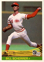 1984 Donruss Bill Scherrer #203 Rookie