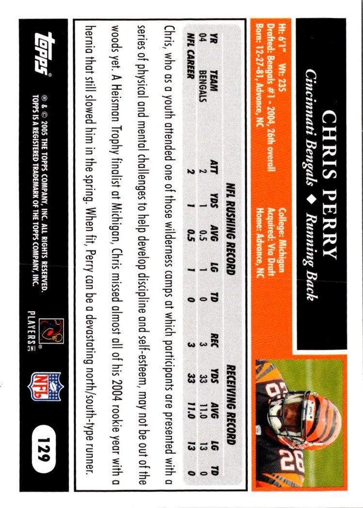 2005 Topps Chris Perry