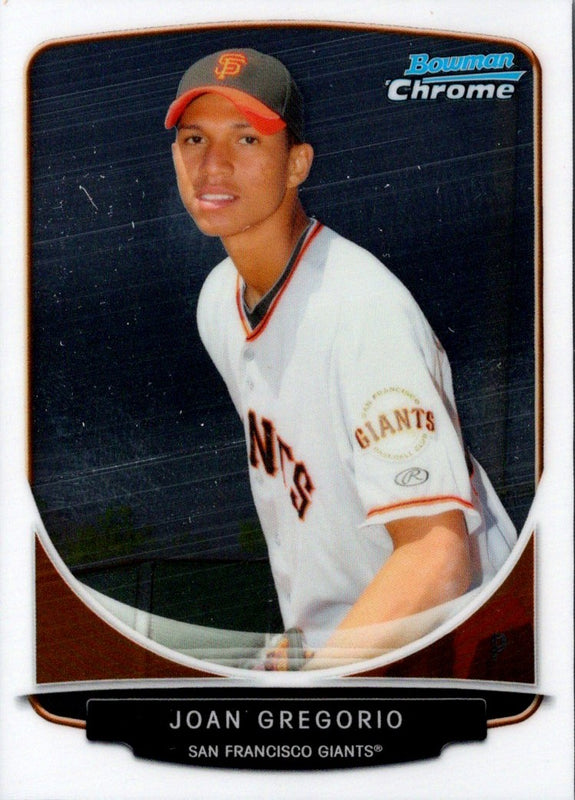 2013 Bowman Chrome Prospects Joan Gregorio #BCP185