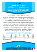 2008 Bowman Prospects Jose Duarte