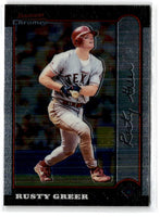 1999 Bowman Chrome Rusty Greer #15