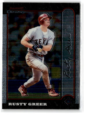 1999 Bowman Chrome Rusty Greer #15