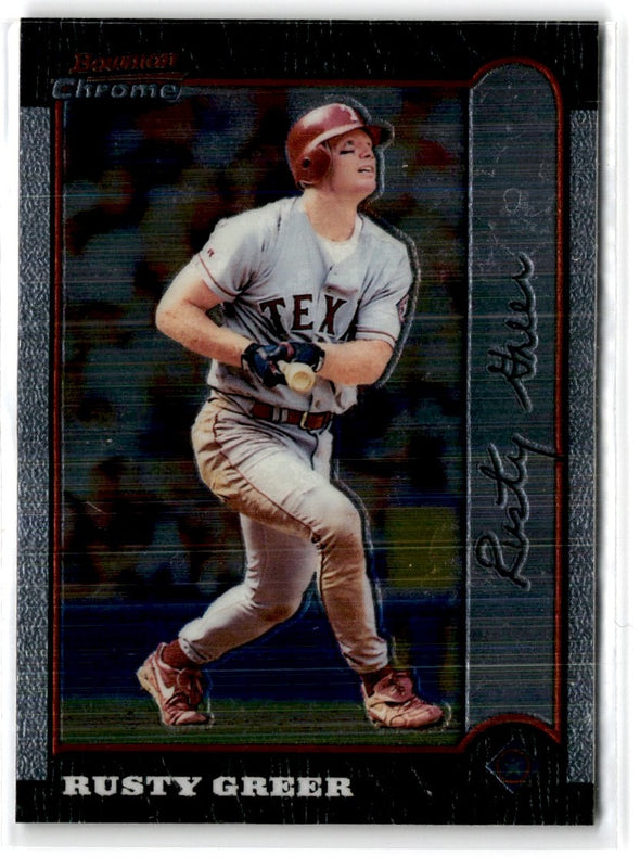 1999 Bowman Chrome Rusty Greer #15
