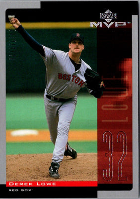2001 Upper Deck MVP Derek Lowe #93