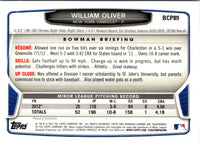 2013 Bowman Chrome Prospects William Oliver #BCP89