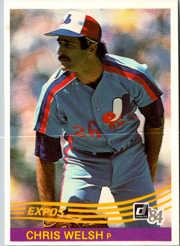 1984 Donruss Chris Welsh #498