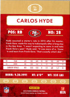 2015 Donruss Carlos Hyde #33