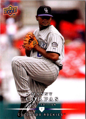 2008 Upper Deck First Edition Manny Corpas #202