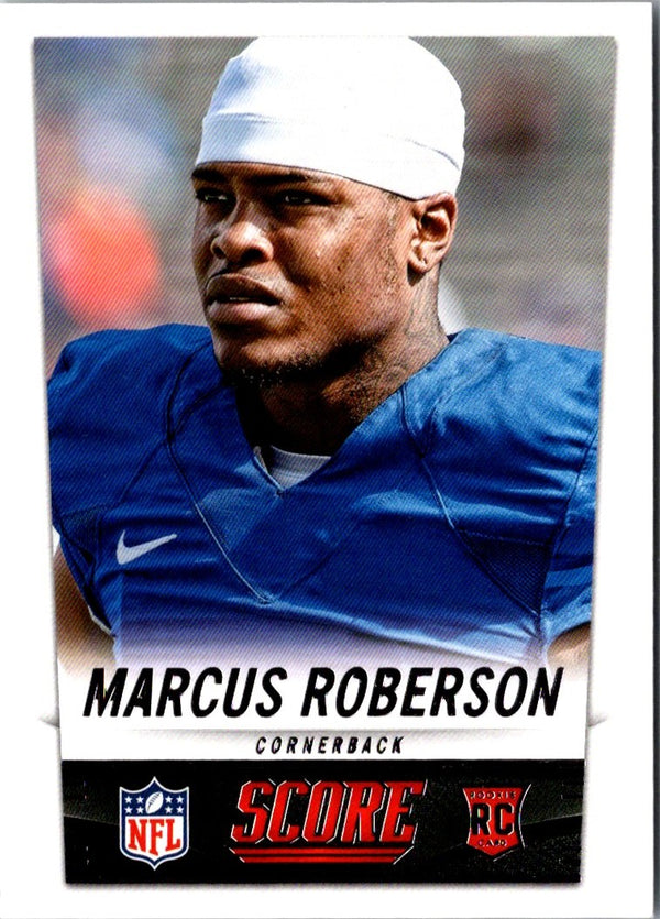 2014 Score Marcus Roberson #402 Rookie