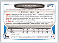 2013 Bowman Joel Effertz #BDPP126