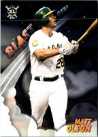 2019 Topps Big League Blast Off! Matt Olson #BO-11