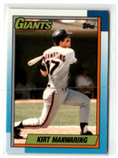 1990 Topps Tiffany Kirt Manwaring