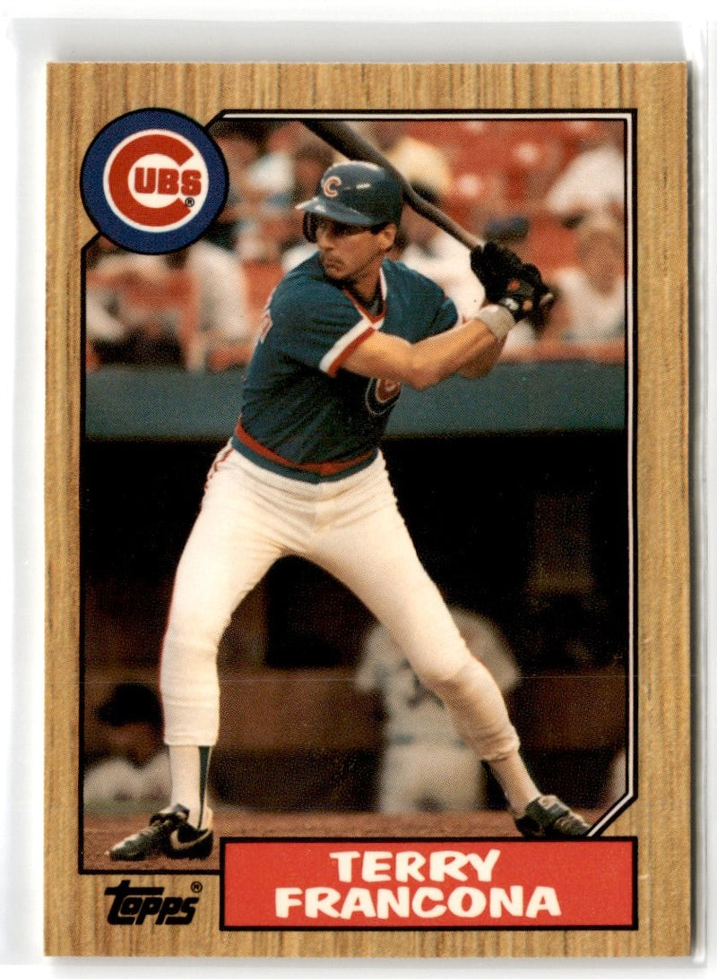 1987 Topps Tiffany Tom Brookens