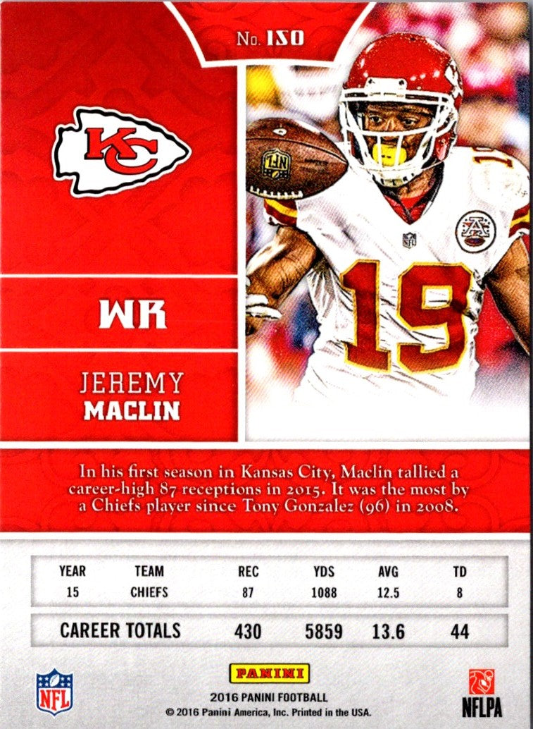 2016 Panini Bravery Green Jeremy Maclin