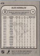 2011 O-Pee-Chee Alex Kovalev