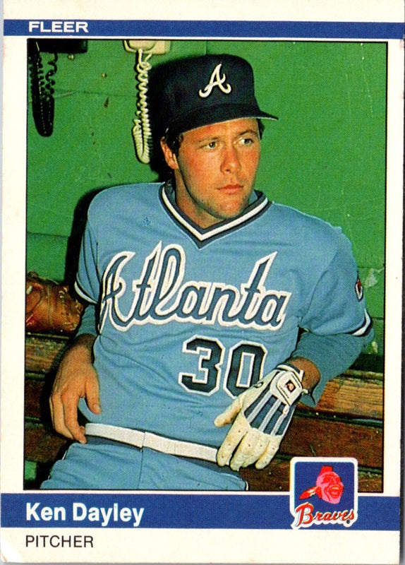 1984 Fleer Ken Dayley #176