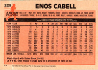 1983 O-Pee-Chee Enos Cabell #225