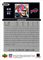 2003 Upper Deck MVP Josh Reed #205