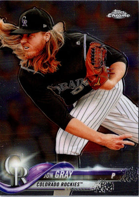 2018 Topps Chrome Jon Gray #171