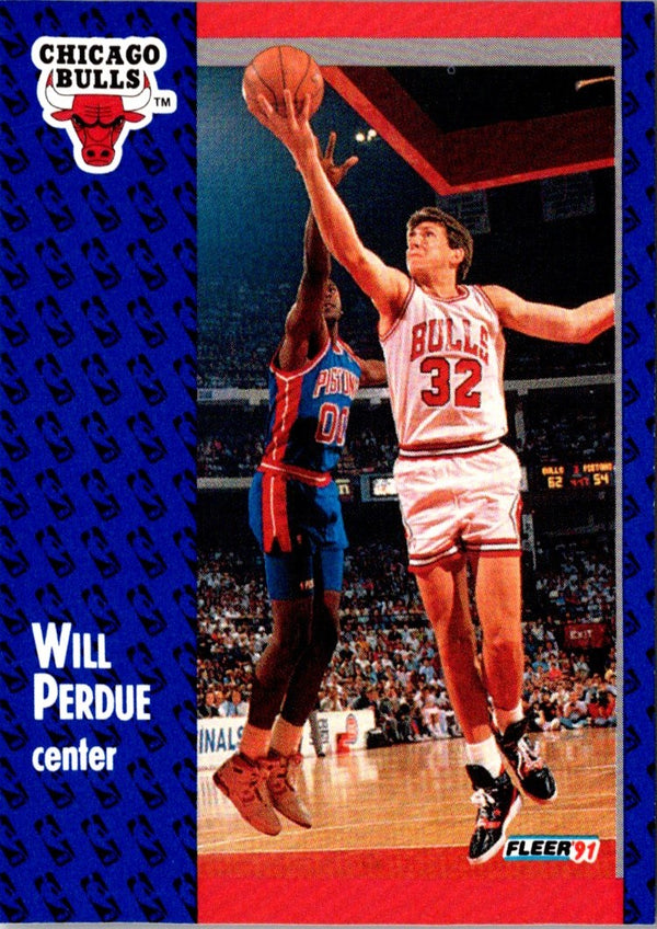 1991 Fleer Will Perdue #32